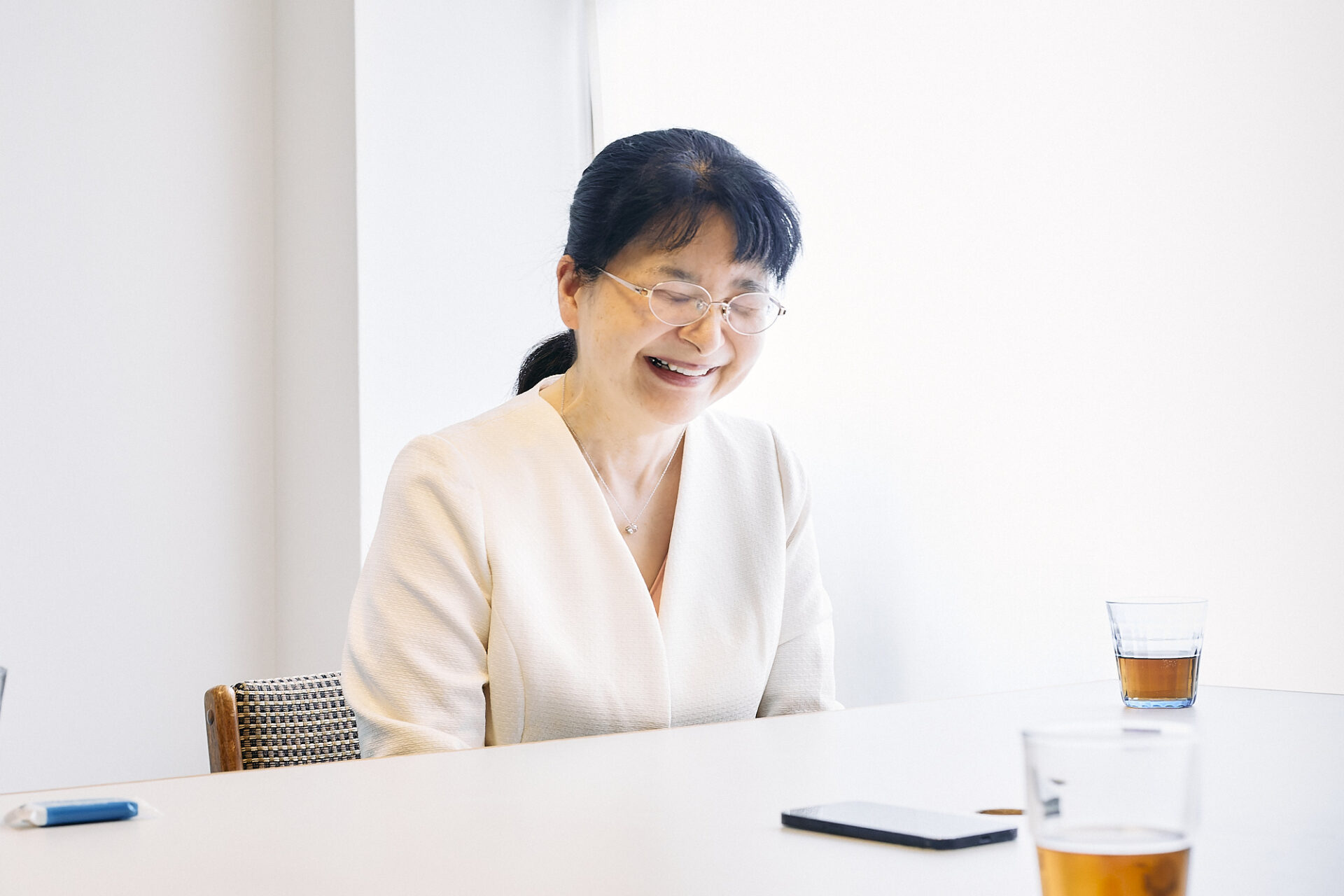 笑顔の正子さん